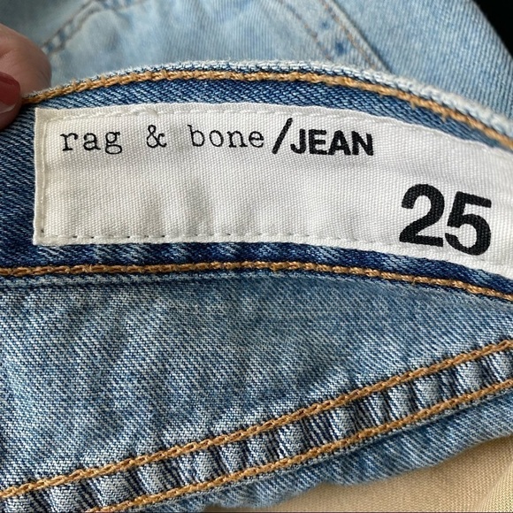 rag & bone | Distressed Boyfriend Shorts Size 25 - Picture 6 of 7